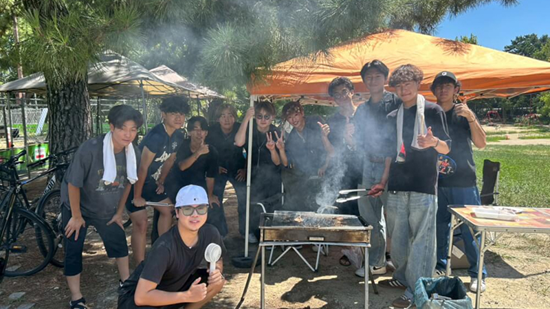 BBQなうのお客様の集合写真