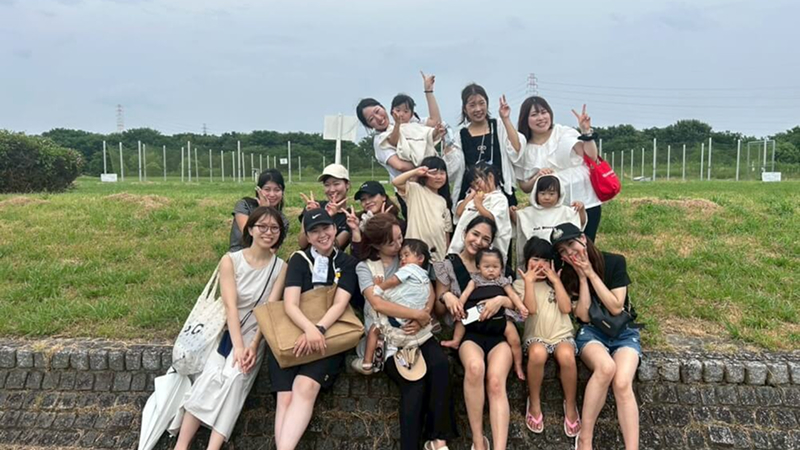 BBQなうのお客様の集合写真