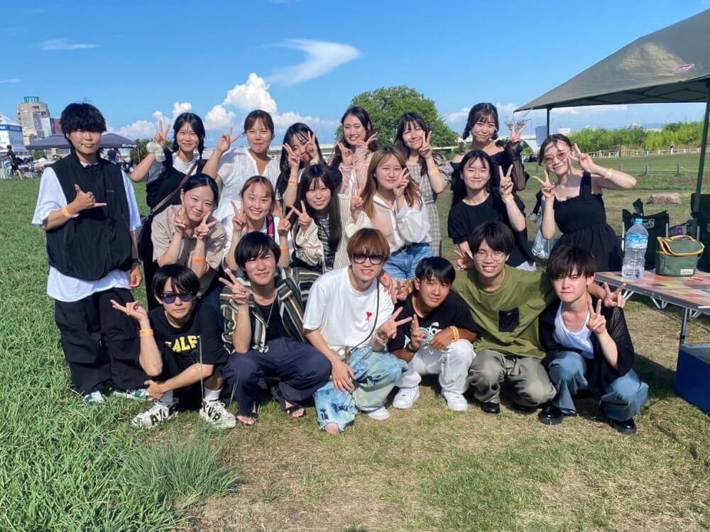 19名淀川河川敷西中島地区にてご利用いただきました