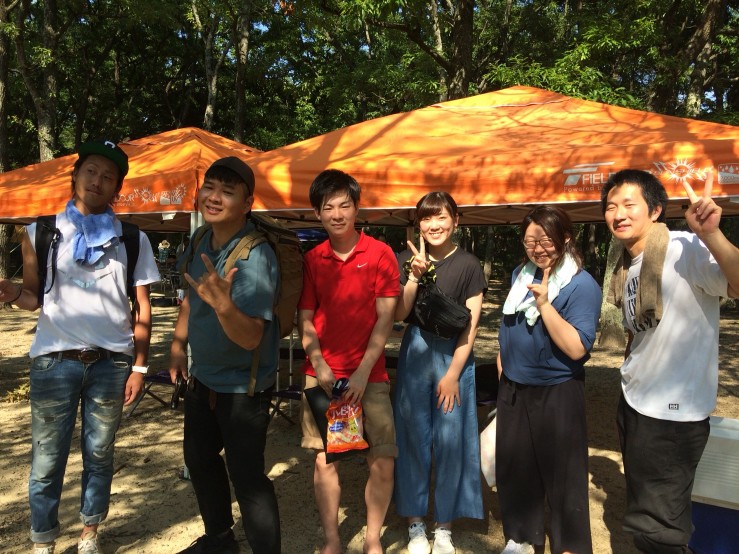 K様 12名大泉緑地にてご利用いただきました