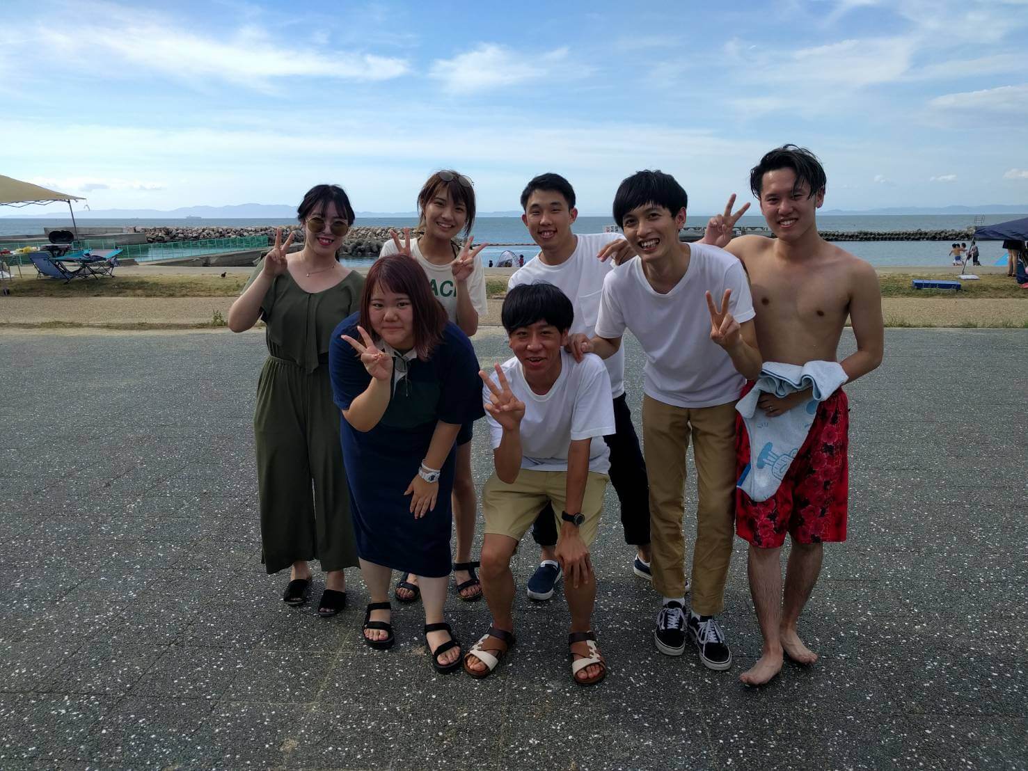 K様 7名ピチピチビーチにてご利用いただきました