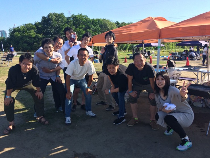 T様　16名 淀川河川敷 西中島地区にてご利用いただきました