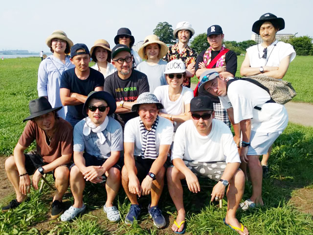 M様 15名 淀川河川敷 太子橋地区にてご利用いただきました