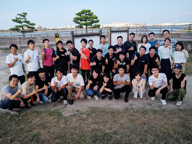 N様 41名甲子園浜 海浜公園にてご利用いただきました