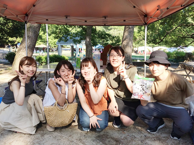 Y様5名 服部緑地にてご利用いただきました