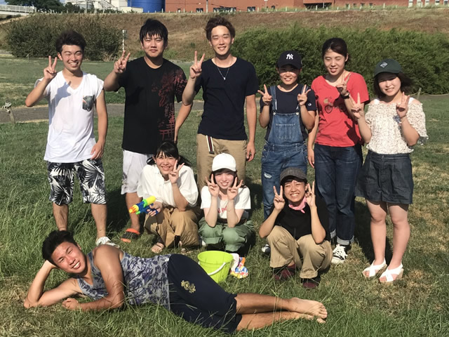 M様 10名淀川河川敷 木屋元地区にてご利用いただきました