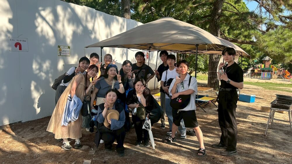 服部緑地でBBQ！設置や後片付けはスタッフにお任せ♪