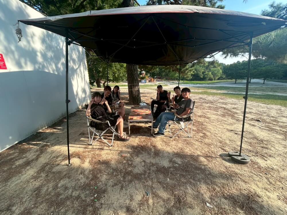 服部緑地で手ぶらBBQ♪