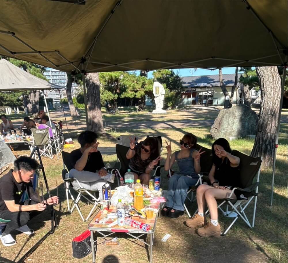 浜寺公園でらくらく機材付きプラン！