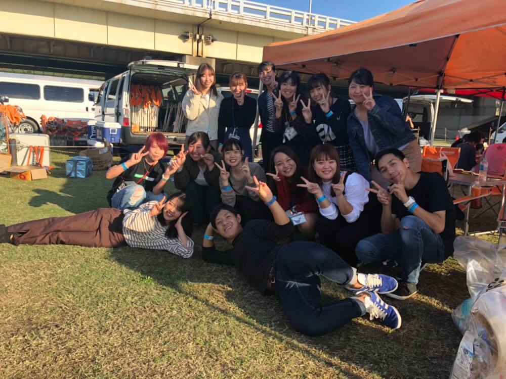 U様16名淀川河川敷西中島地区にてご利用いただきました