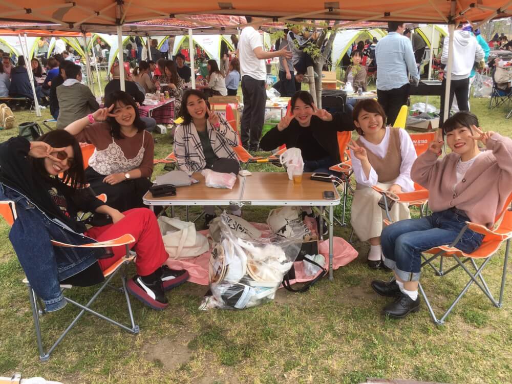 I様6名 淀川公園西中島地区にてご利用いただきました