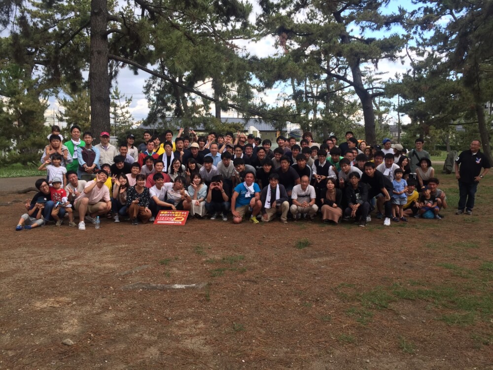 M様120名 浜寺公園にてご利用いただきました