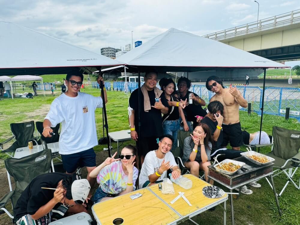 男女グループで開催していただきました