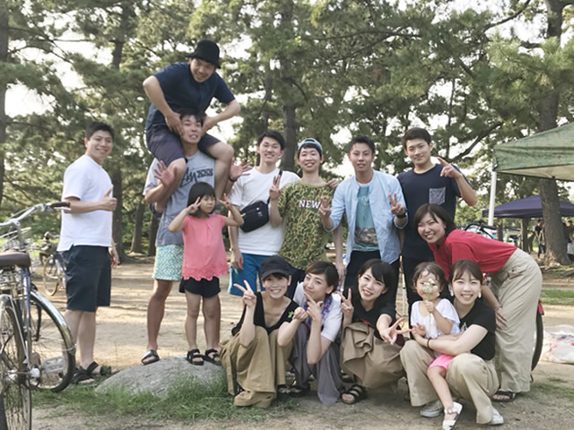 M様 12名浜寺公園にてご利用いただきました