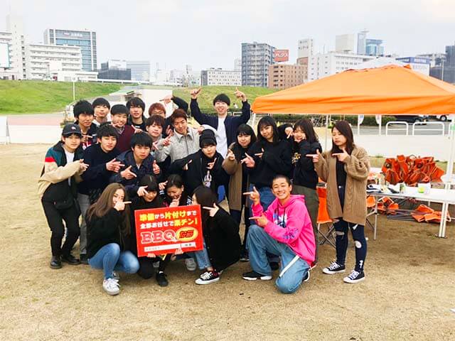 Y様22名 淀川河川公園西中島地区にてご利用いただきました