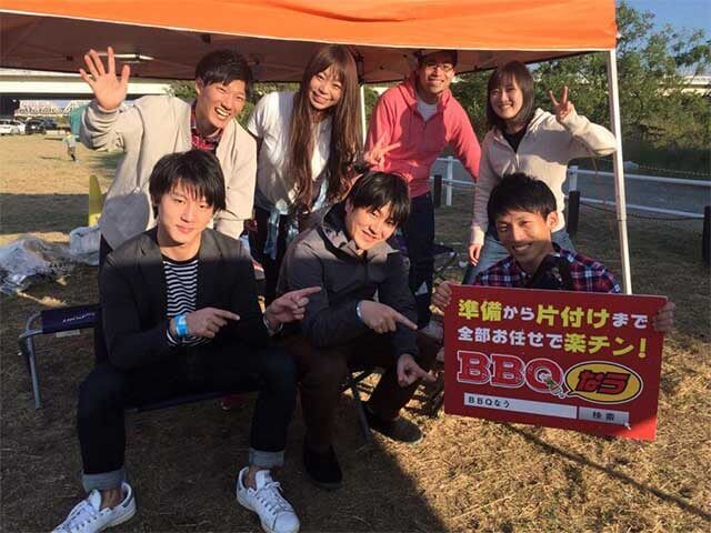 F様7名 淀川河川公園西中島地区にてご利用いただきました